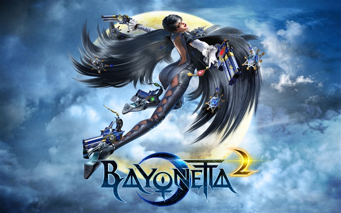 Bayonetta는 2 PC 게임 배경 화면 그림