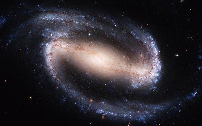 은하 선풍 배경 화면 그림