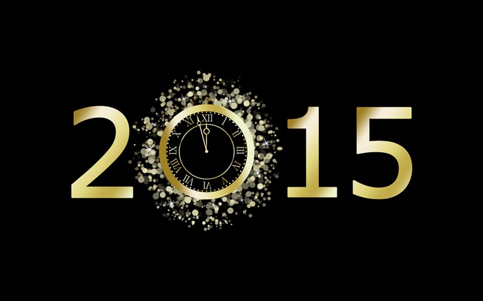 새해 복 많이 받으세요 2015, 검은 배경 배경 화면 그림