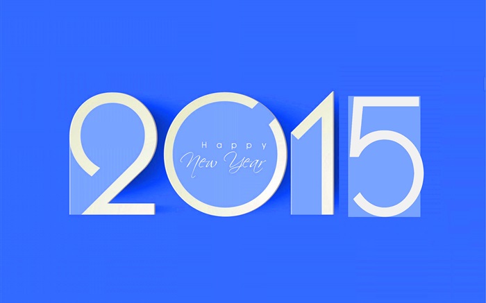 새해 복 많이 받으세요 2015 년 블루 스타일 배경 화면 그림