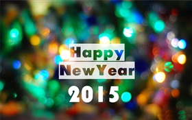 행복 한 새 2015 년, 화려한 조명