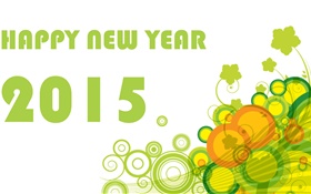 크리 에이 티브 벡터 2015 년 새해 복 많이 받으세요