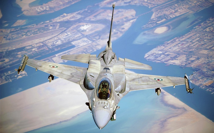 F-16 전투기, 파이팅 팔콘 배경 화면 그림