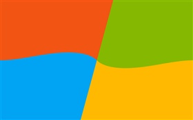 마이크로 소프트 윈도우 9 로고, 네 가지 색상 HD 배경 화면