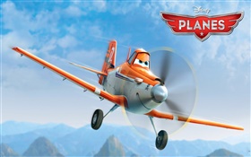 비행기, 만화 영화 HD 배경 화면