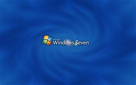 윈도우 세븐 블루 스타일 HD 배경 화면
