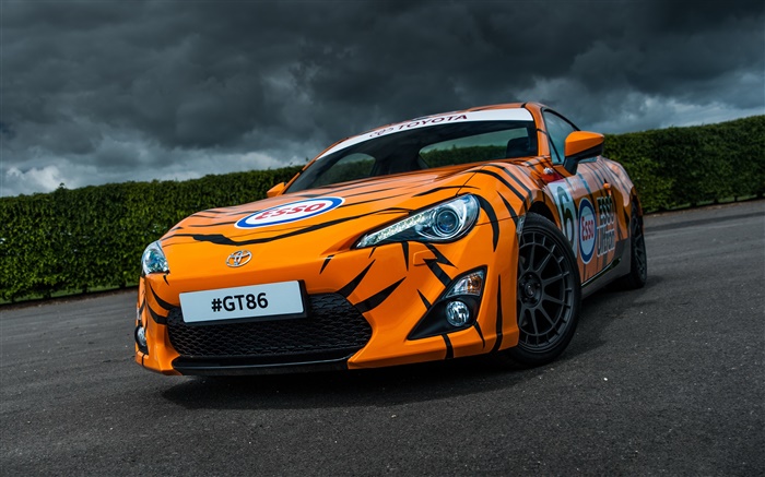 2015 도요타 GT86 스포츠 자동차 배경 화면 그림