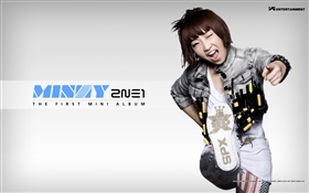 2NE1, 한국 음악 소녀 11 HD 배경 화면