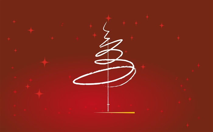크리스마스 테마, 디자인, 나무, 심플한 스타일 배경 화면 그림