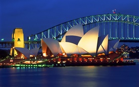 호주, 시드니의 아름다운 밤