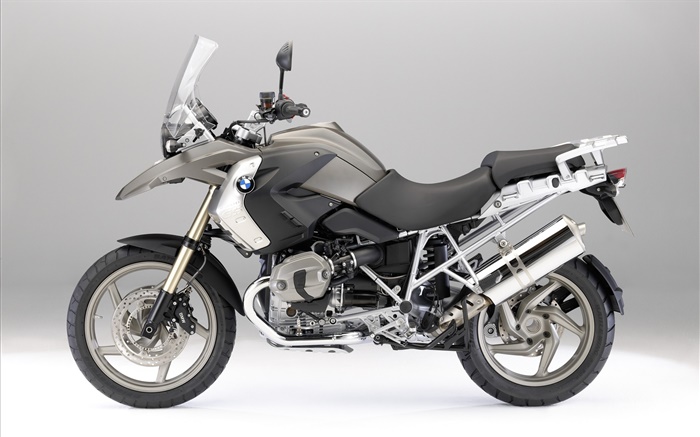 BMW R1200 GS 검은 오토바이 배경 화면 그림