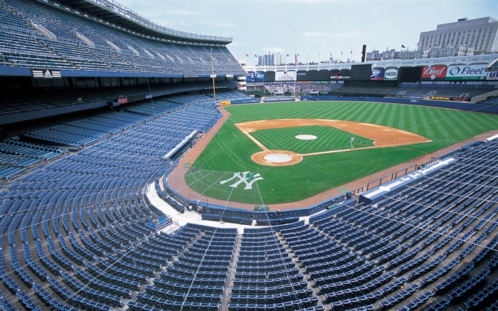 야구장, 경기장, 뉴욕, 미국 배경 화면 그림