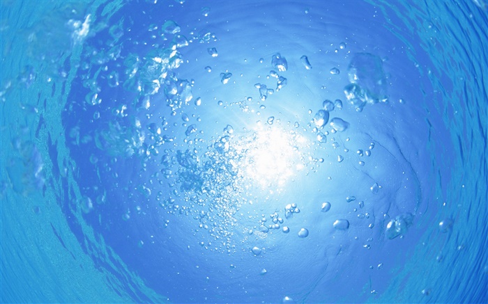 중, 푸른 바다, 물 거품, 태양, 몰디브 배경 화면 그림