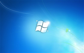 윈도우 7 클래식 블루 스타일 HD 배경 화면