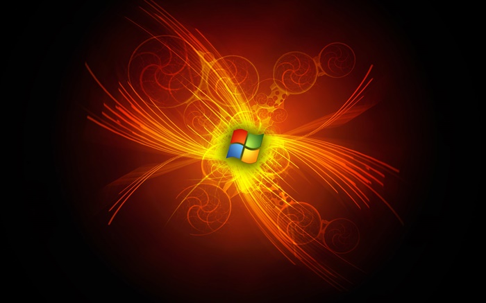 윈도우 7 시스템 추상 라인 배경 화면 그림