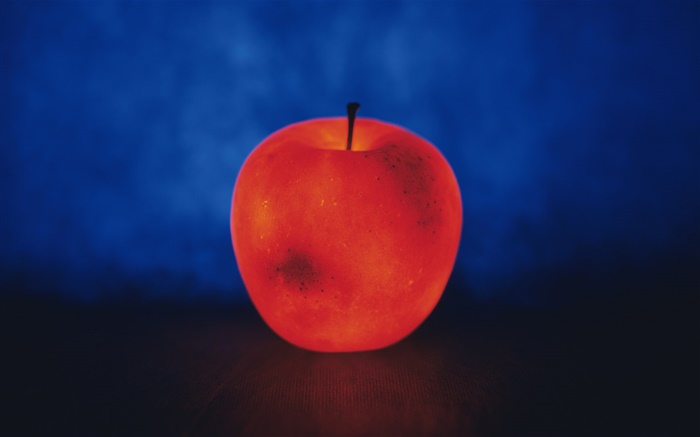 라이트 과일, 사과 배경 화면 그림