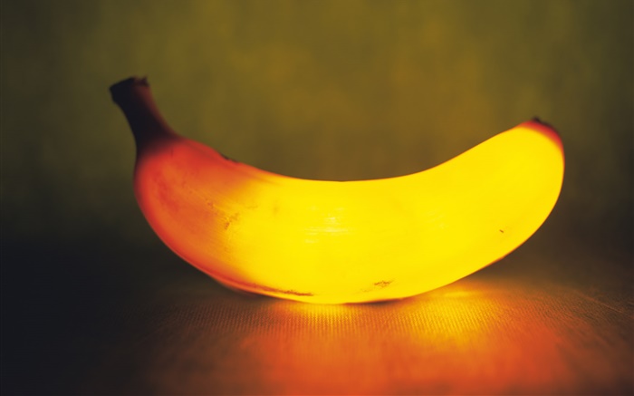 라이트 과일, 바나나 배경 화면 그림