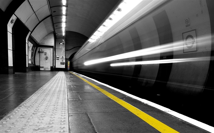 지하철, 터널, 역 배경 화면 그림