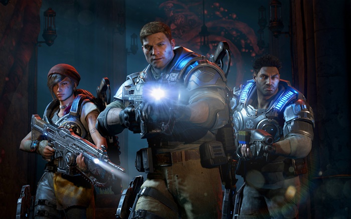 전쟁 의 기어4, Xbox 게임 배경 화면 그림