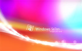 Windows 7 추상적 인 색 배경 HD 배경 화면