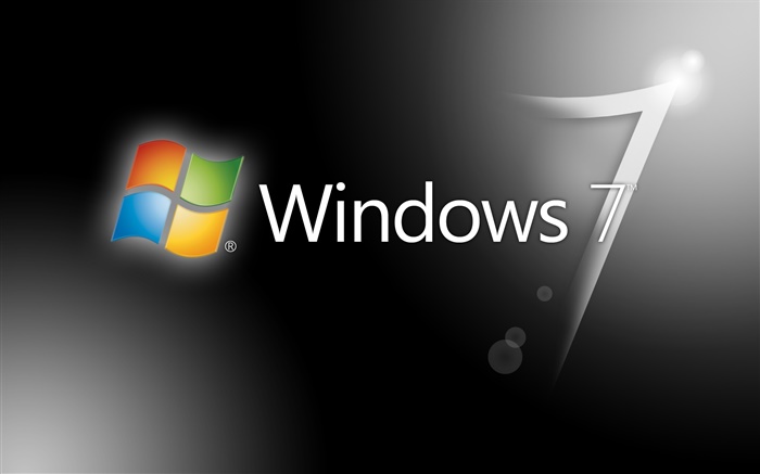 Windows 7 회색 배경 배경 화면 그림