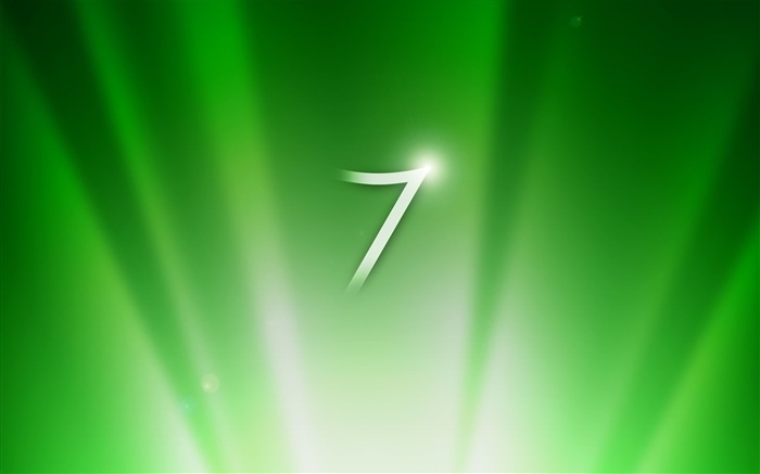 Windows 7 녹색 줄무늬 배경 배경 화면 그림