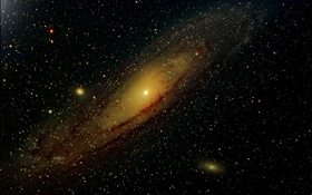 안드로메다 갤럭시, 별, 우주 HD 배경 화면